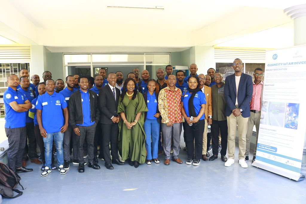 Participants took a group photo after the launch